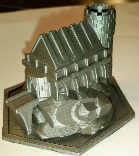 Mini Castle 3D Printed
